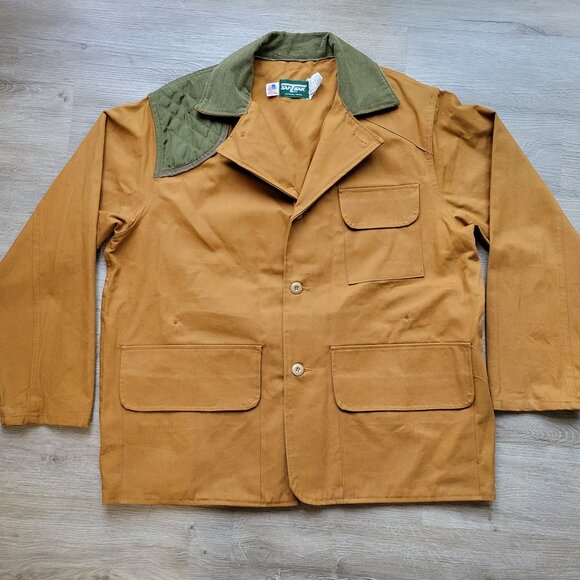 SafTbak Other - Minty Vintage 60s SafTbak Canvas Bird Duck Hunting Shooting Coat Jacket Men's XL